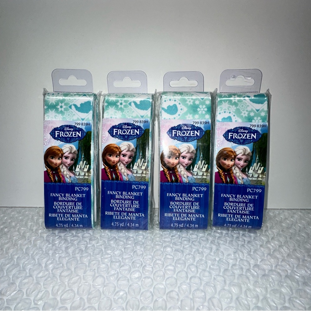Fancy Blanket Bindings 
Disney Frozen Colors